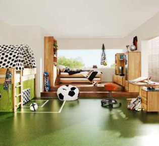 “Зеленая” комната для ребенка