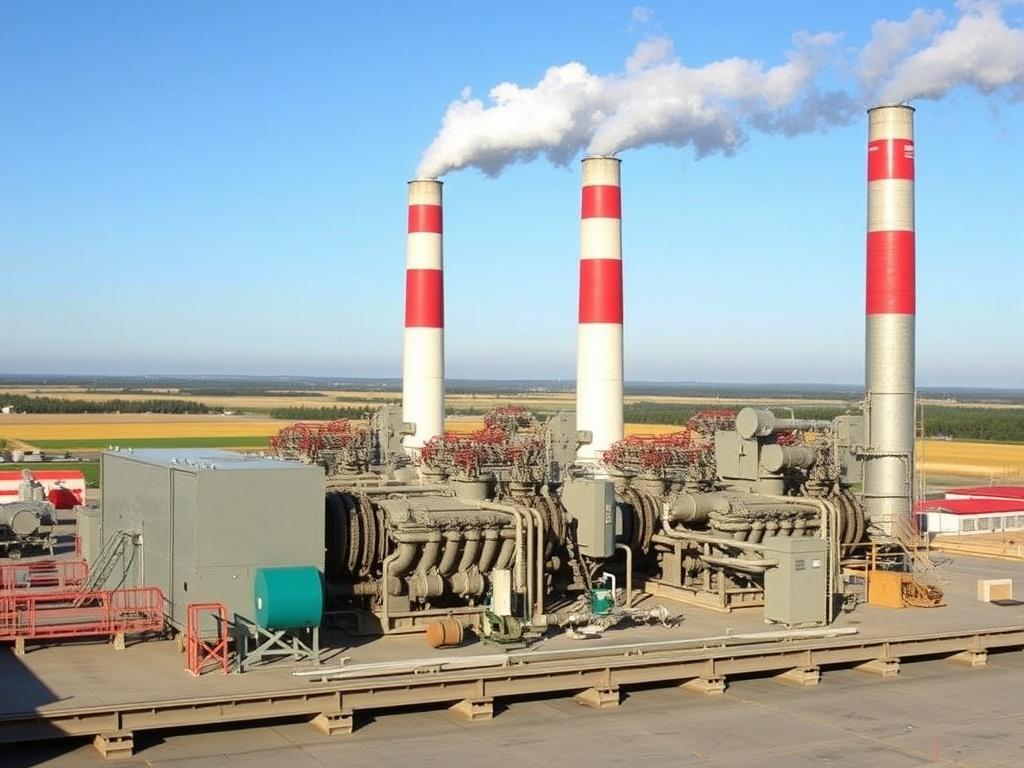 Gas-engine power plantsфото